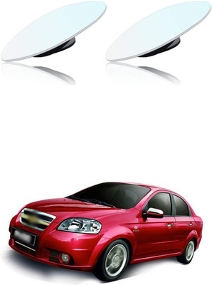 PRTEK Manual Blind Spot Mirror For Chevrolet Aveo(Left, Right)