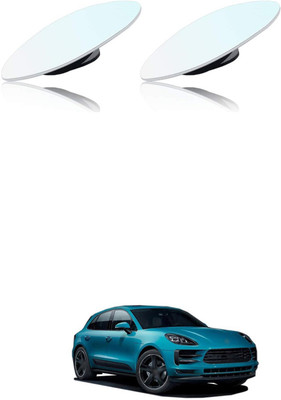 PRTEK Manual Blind Spot Mirror For Porsche Universal For Car(Left, Right)