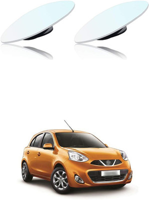 PRTEK Manual Blind Spot Mirror For Nissan Micra(Left, Right)