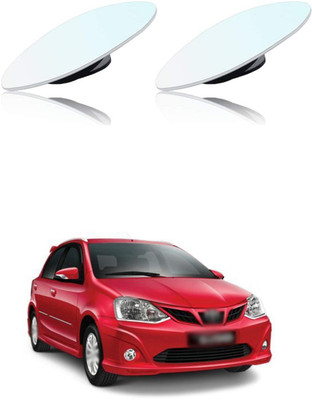 PRTEK Manual Blind Spot Mirror For Toyota Etios Liva(Left, Right)