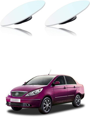 PRTEK Manual Blind Spot Mirror For Tata Manza(Left, Right)