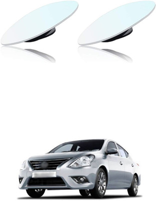 PRTEK Manual Blind Spot Mirror For Nissan Sunny(Left, Right)