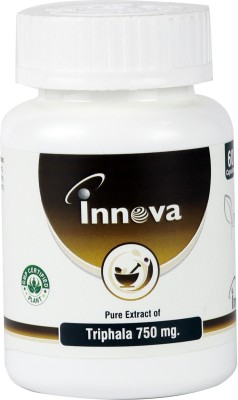 Innova Formulations Pure Extract of Triphala Capsules Useful for Weight Loss 750mg (Pack of 1)(60 Capsules)