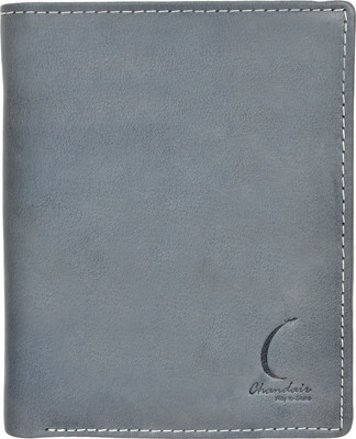 Chandair Men Casual, Formal, Trendy, Evening/Party Blue Genuine Leather Wallet(7 Card Slots)