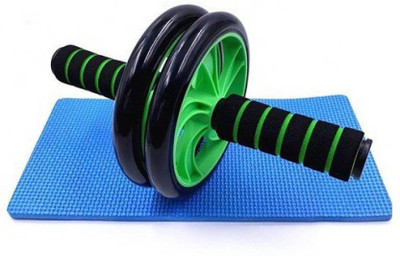 ArrowMax AB Roller Abdominal Exerciser Total Body Fitness Home Workout 6 Pack Ab Exerciser Ab Exerciser(Green)