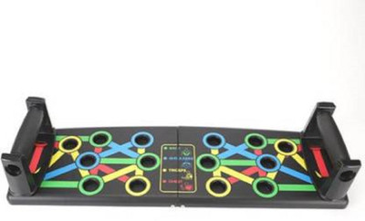 Mizuki effective muscle equipment portable bracket board Push-up Bar(Black)