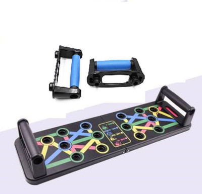 YUKI Professional Multifunction Push Up Rack Board Push-up Bar(Black)