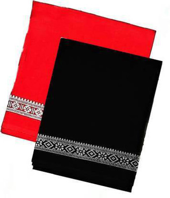 kingQueen Cotton 250 GSM Face, Bath, Hair, Hand Gamcha Set(Pack of 2)