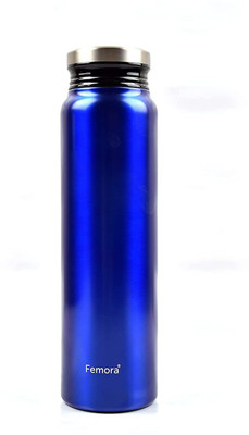 Femora 750 ml Steel Bottle(Pack of 1, Blue)