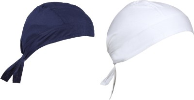 Bismaadh Solid Skull Cap Cap(Pack of 2)