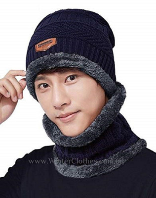 YOUTH ROBE Solid Beanie Cap