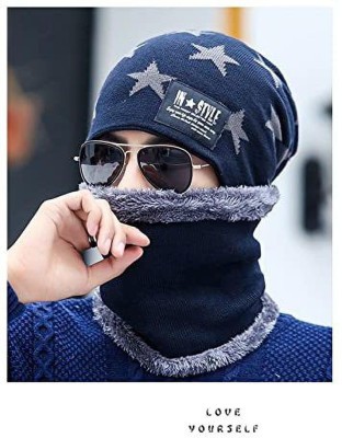 YOUTH ROBE Solid Beanie Cap