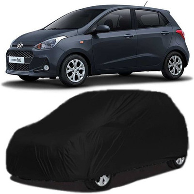 POLYMAXX Car Cover For Hyundai Grand i10 (With Mirror Pockets)(Grey, For 2020 Models)