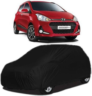 POLYMAXX Car Cover For Hyundai Grand i10 (With Mirror Pockets)(Grey, For 2020 Models)