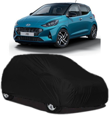 POLYMAXX Car Cover For Hyundai Grand i10 (With Mirror Pockets)(Grey, For 2020 Models)