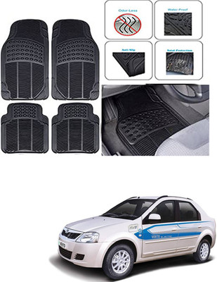 RONISH Rubber Standard Mat For  Mahindra KUV100(Black)