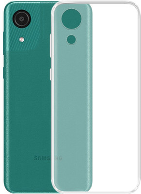 ASMANTIC Back Cover for Samsung Galaxy A03 Core(Transparent, Silicon, Pack of: 1)