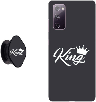 Hello Case Back Cover for Samsung Galaxy S20 FE, Samsung Galaxy S20 FE 5G(Multicolor, Cases with Holder, Pack of: 2)