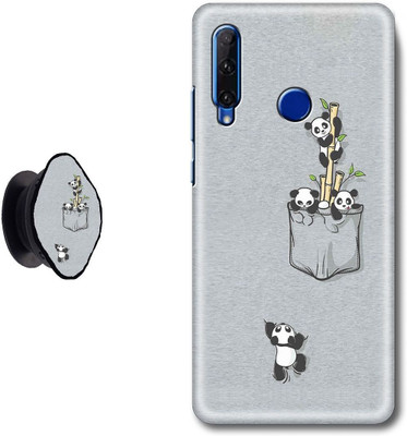 Hello Case Back Cover for Samsung Galaxy A20s(Grey, Cases with Holder, Pack of: 2)