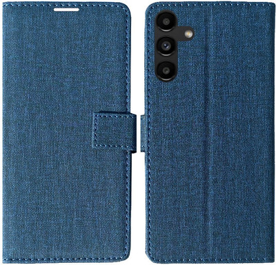 MAXSHAD Flip Cover for Samsung Galaxy A13 5G(Blue, Magnetic Case)