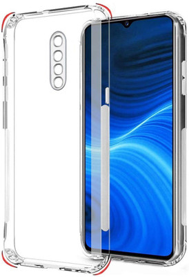 caseunik Front & Back Case for Realme X2 Pro(Transparent, Camera Bump Protector)