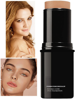 GFSU HD Concealer Foundation Stick Full Coverage Waterproof Smudge Proof Rollon Panstick Matte Finish Formula Concealer(Medium Beige, 8 g)