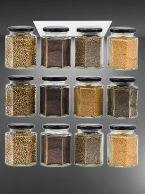 VERPHX Spice Set Glass(12 Piece)