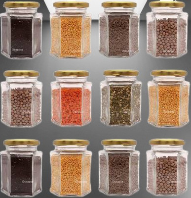 VERPHX Spice Set Glass(12 Piece)