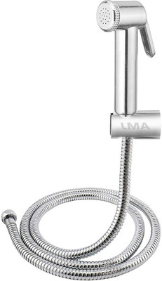 AMJ Bconti Health faucet (abs)with 1mtr flexible SS Tube and Wall Hook Health Faucet(Wall Mount Installation Type)