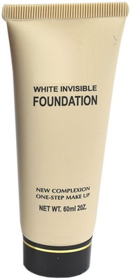 YAWI NEW- COMPLEXION ONE - STEP MAKE UP WHITE INVISIBLE FOUNDATION Foundation(Porcelain, 60 ml)