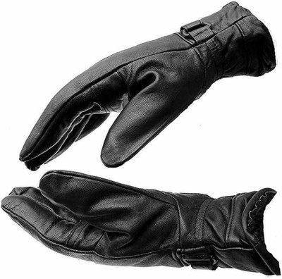 NV COLLECTION Unisex Men/Women Gloves/Riding/Biking/Winter Gloves Riding Gloves(Black)