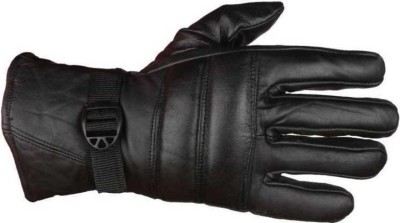 NV COLLECTION Solid Winter Men Gloves Riding Gloves(Black)