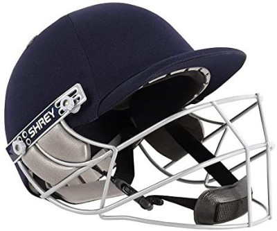 Shrey Match 2.0 Steel Cricket Helmet with 4 Round Adult Sets Men MEDIUM Cricket Helmet(Blue)