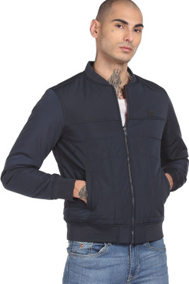 FLYING MACHINE Full Sleeve Solid Men Jacket
