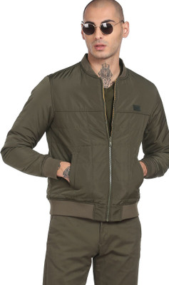 FLYING MACHINE Full Sleeve Solid Men Jacket