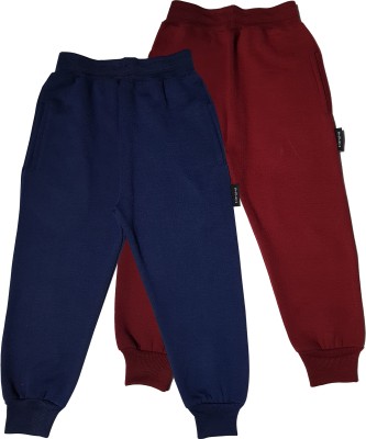 Star Lath Track Pant For Boys & Girls(Blue, Pack of 2)