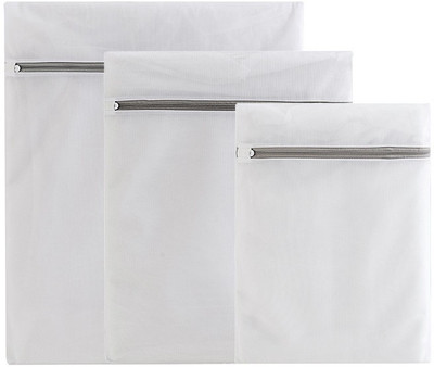 MOMISY 11 L White Laundry Bag(Polyester)