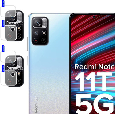 DESIBUZZ Camera Lens Protector for REDMI Note 11T 5G, Mi Note 11T 5G(Pack of 2)