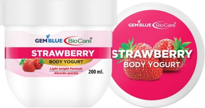 GEMBLUE BIOCARE Strawberry Body Yogurt, 200ml, PACK OF 1(200 ml)