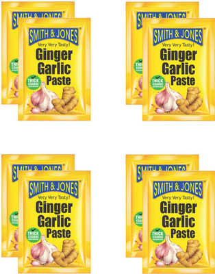 smith and jones GINGER GARLIC PASTE PACK OF 8 (25G X 8)(8 x 25 g)