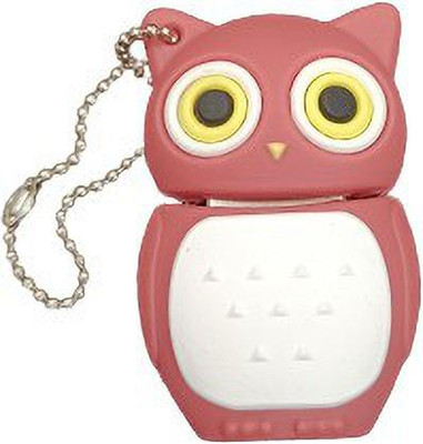 PANKREETI PDT295 Owl Cartoon Designer 32 GB Pen Drive Compatible with Netbook, Gaming Console, Desktop Computer, Television, Laptop USB 2.0 Rubber Case(Multicolor)