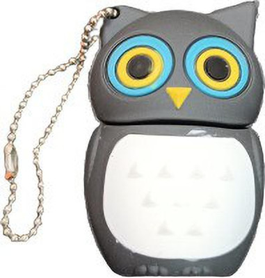 PANKREETI PDT296 Owl Cartoon Designer 32 GB Pen Drive Compatible with Netbook, Gaming Console, Desktop Computer, Television, Laptop USB 2.0 Rubber Case(Multicolor)