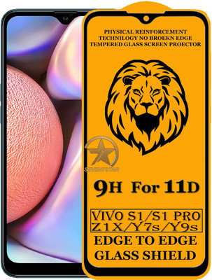 HQ Protection Edge To Edge Tempered Glass for Vivo S1, Vivo S1 pro, Vivo Z1x, Vivo Y7s, Vivo Y9s(Pack of 1)
