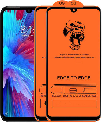 Express Buy Edge To Edge Tempered Glass for Samsung Galaxy J6 Plus (11D Full Glue)(Pack of 2)