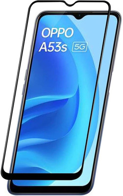 TESPARK Edge To Edge Tempered Glass for OPPO A53S(Pack of 1)