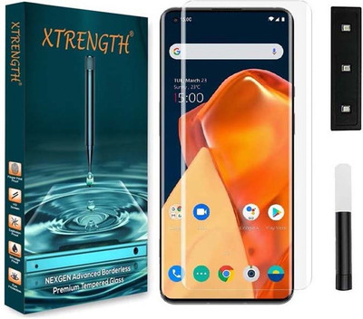 XTRENGTH Edge To Edge Tempered Glass for OPPO Reno 6 Pro 5g(Pack of 1)