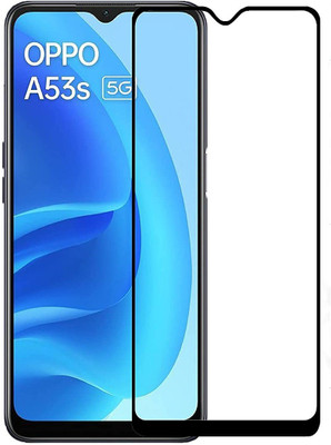TESPARK Edge To Edge Tempered Glass for OPPO A53S(Pack of 1)