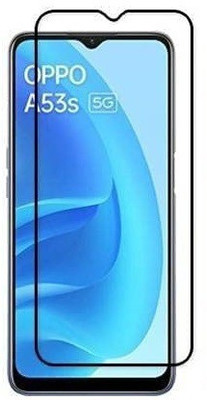 TESPARK Edge To Edge Tempered Glass for OPPO A53S(Pack of 1)