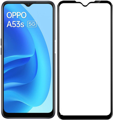TESPARK Edge To Edge Tempered Glass for OPPO A53S(Pack of 1)
