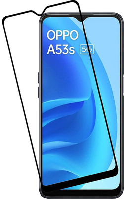 TESPARK Edge To Edge Tempered Glass for OPPO A53S(Pack of 1)